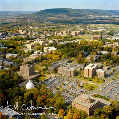 PSU# 82 University Park 1978 - Vintage Penn State campus aerial view image