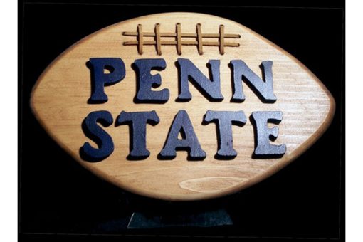 Penn State Football Wooden Plaque