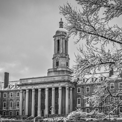 Old Main in the Snow - The Big Chill
