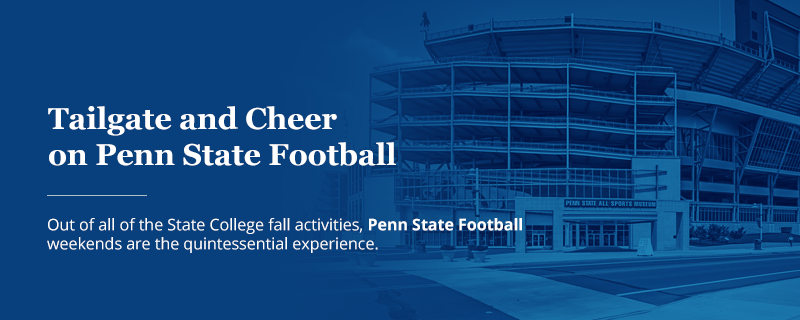 tailgate and cheer on penn state football