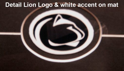 Lion Logo Detail on Mat