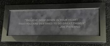 Believe Etched Glass Plates