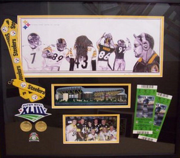 Sports Memorabilia Framing