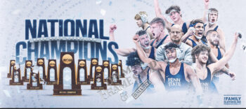 2025 Wrestling National Championship Poster