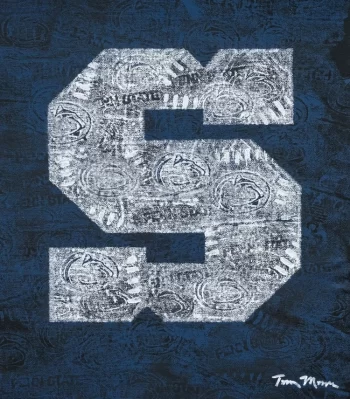 Penn State Varsity "S" by Tom Mosser